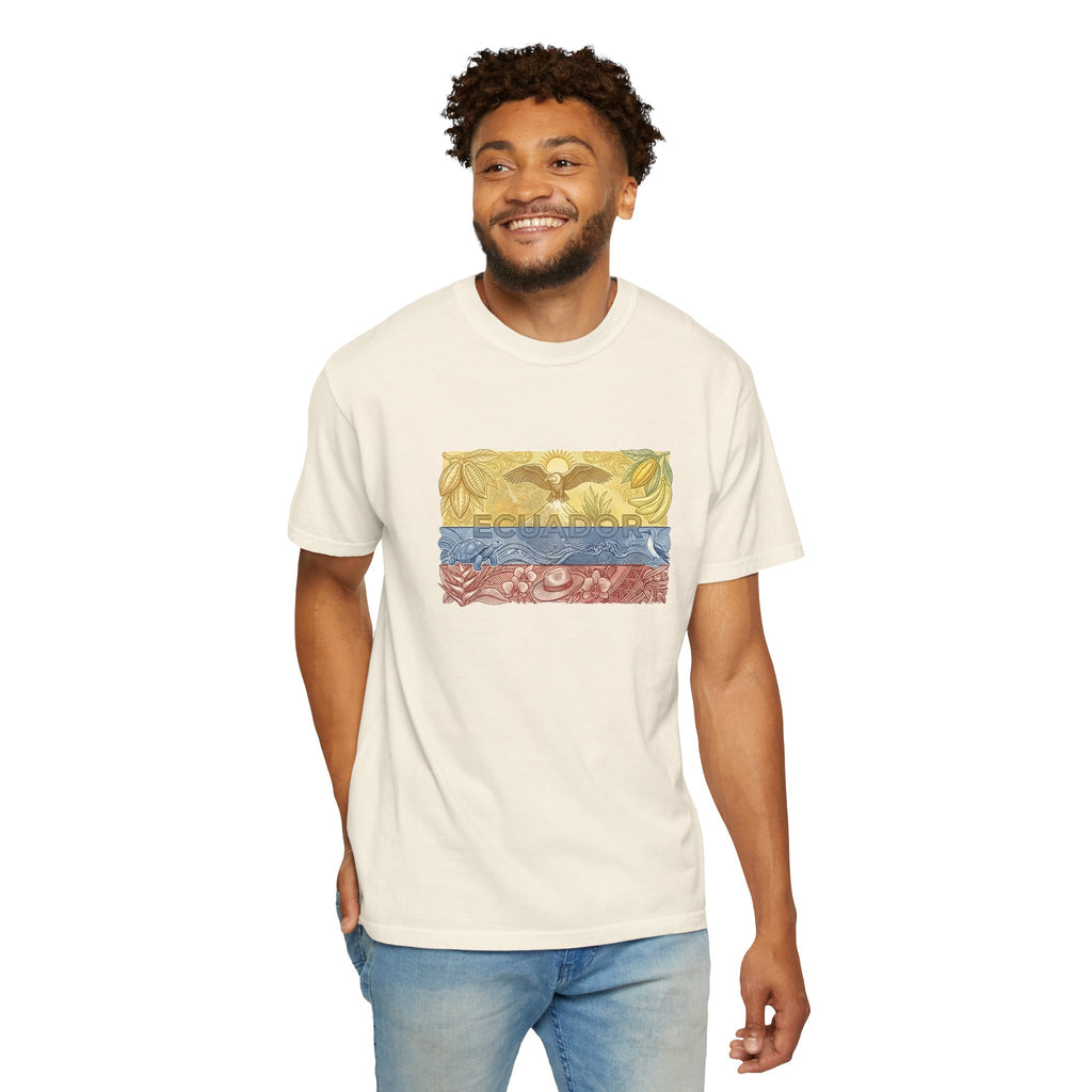 Ecuador Flag Graphic T-Shirt
