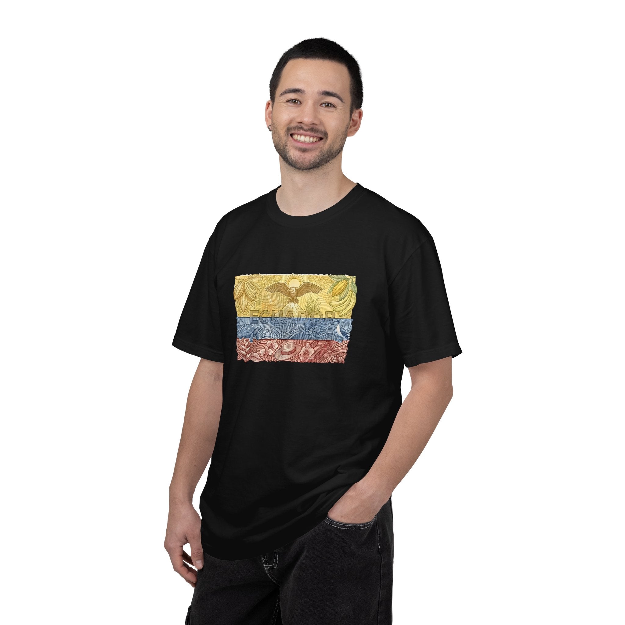 Ecuador Flag Graphic T-Shirt