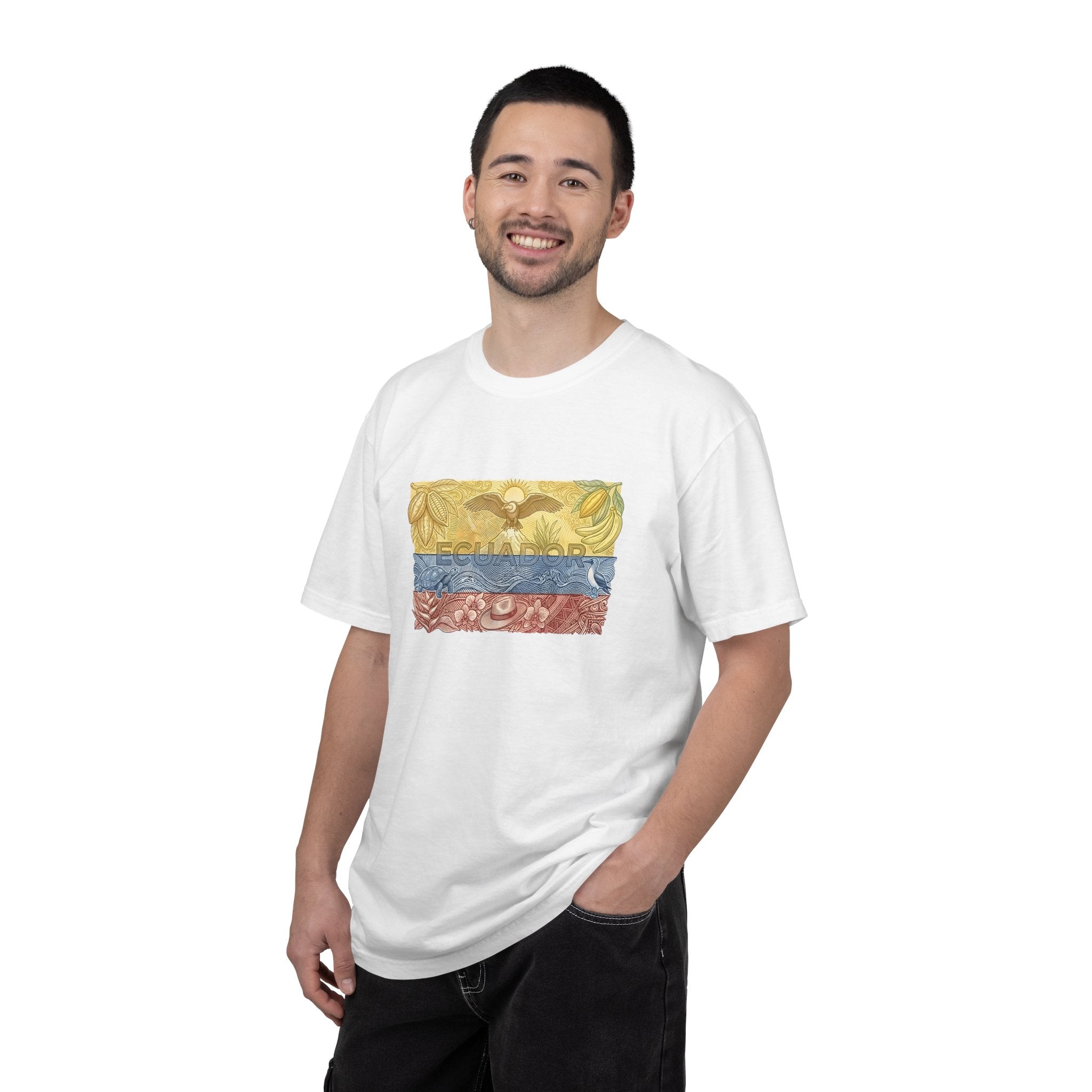 Ecuador Flag Graphic T-Shirt