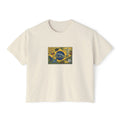 Brazil Soccer Pride Boxy Tee — Women's Casual Football Fan Shirt