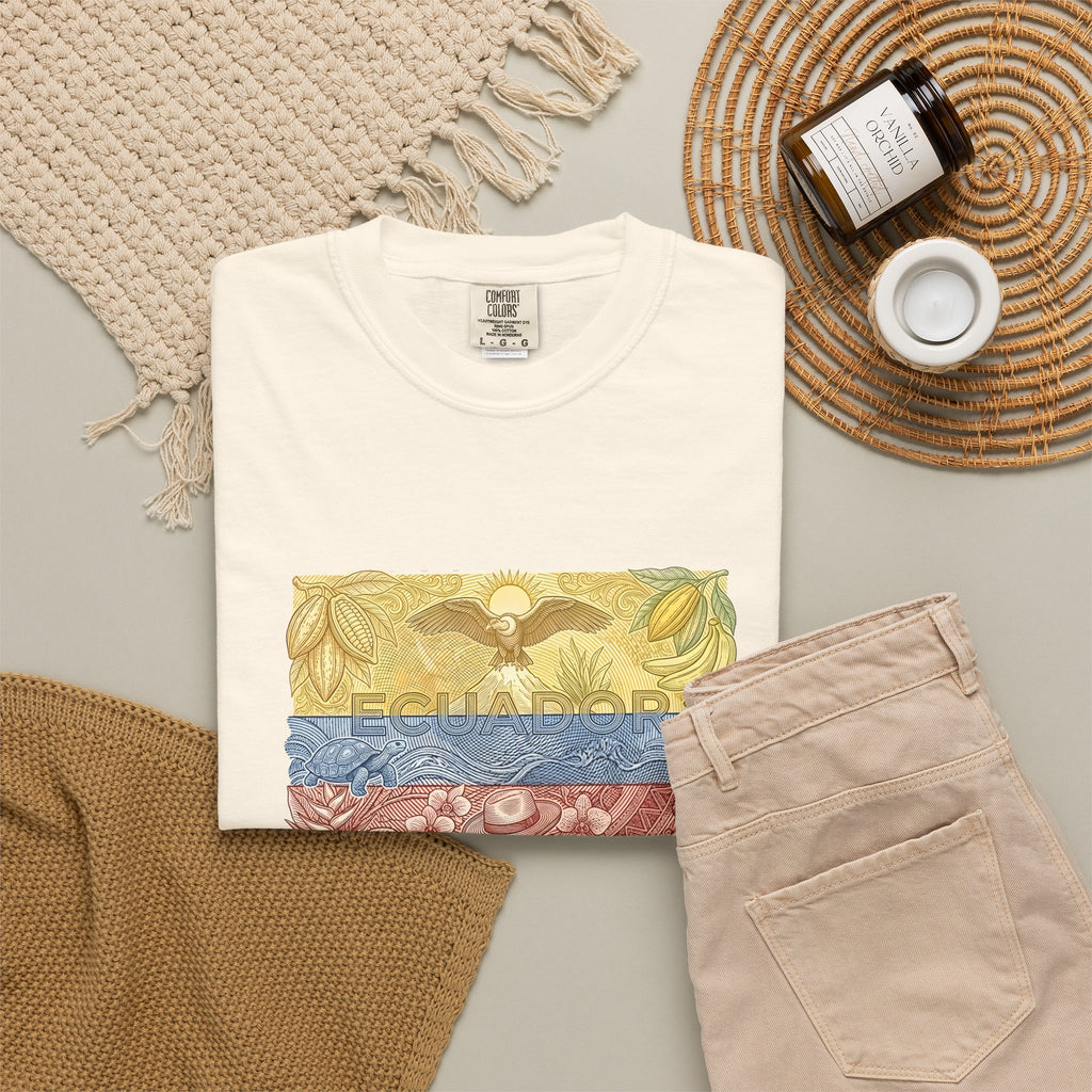Ecuador Flag Graphic T-Shirt