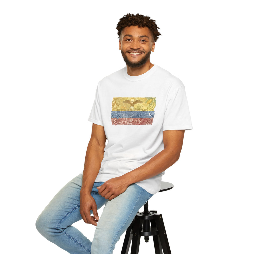 Ecuador Flag Graphic T-Shirt