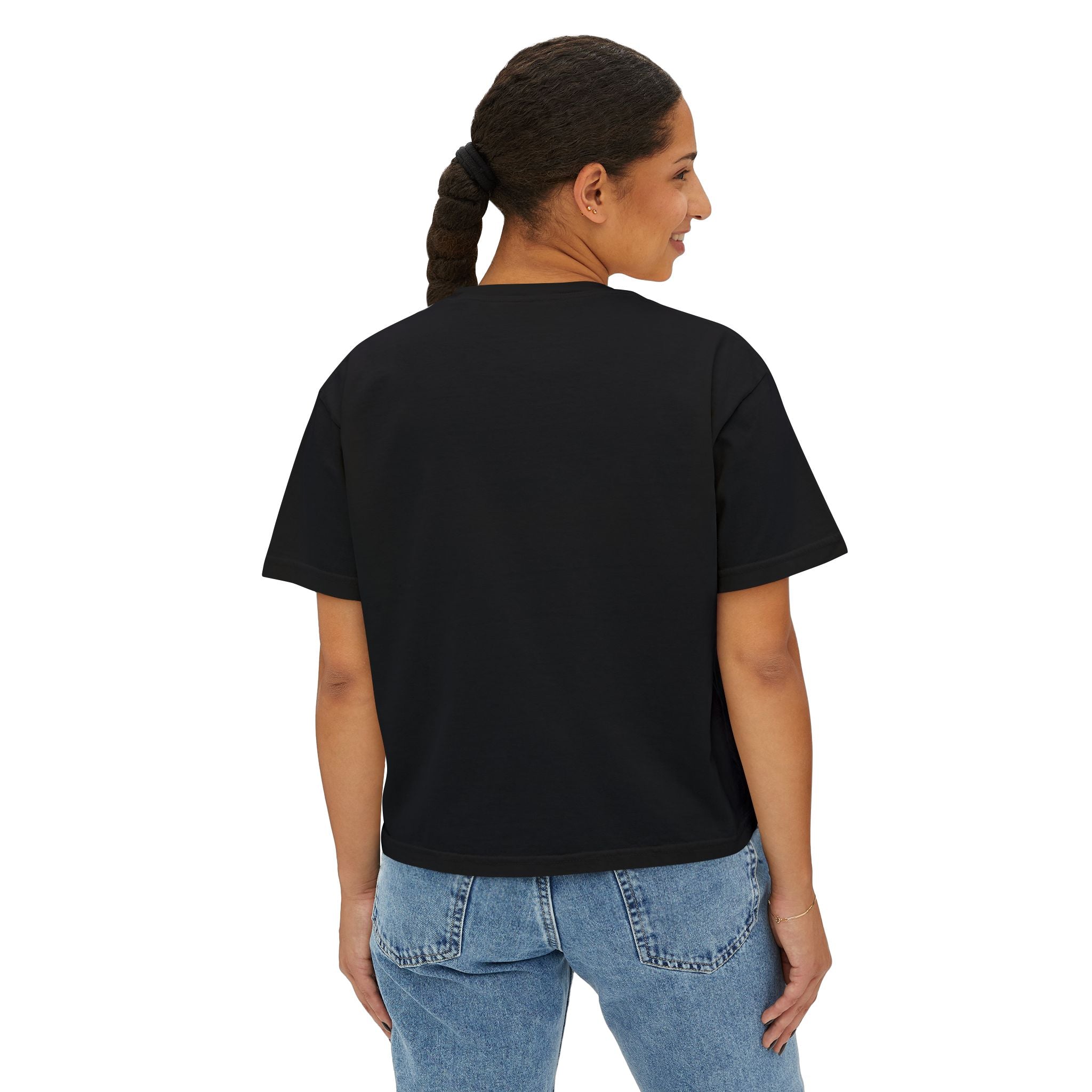 Brazil Soccer Pride Boxy Tee — Women's Casual Football Fan Shirt