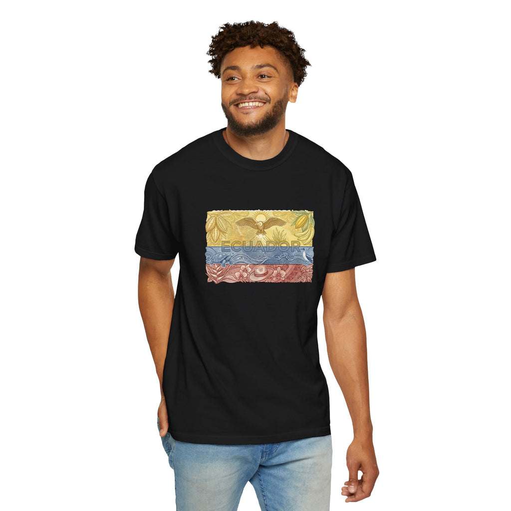 Ecuador Flag Graphic T-Shirt