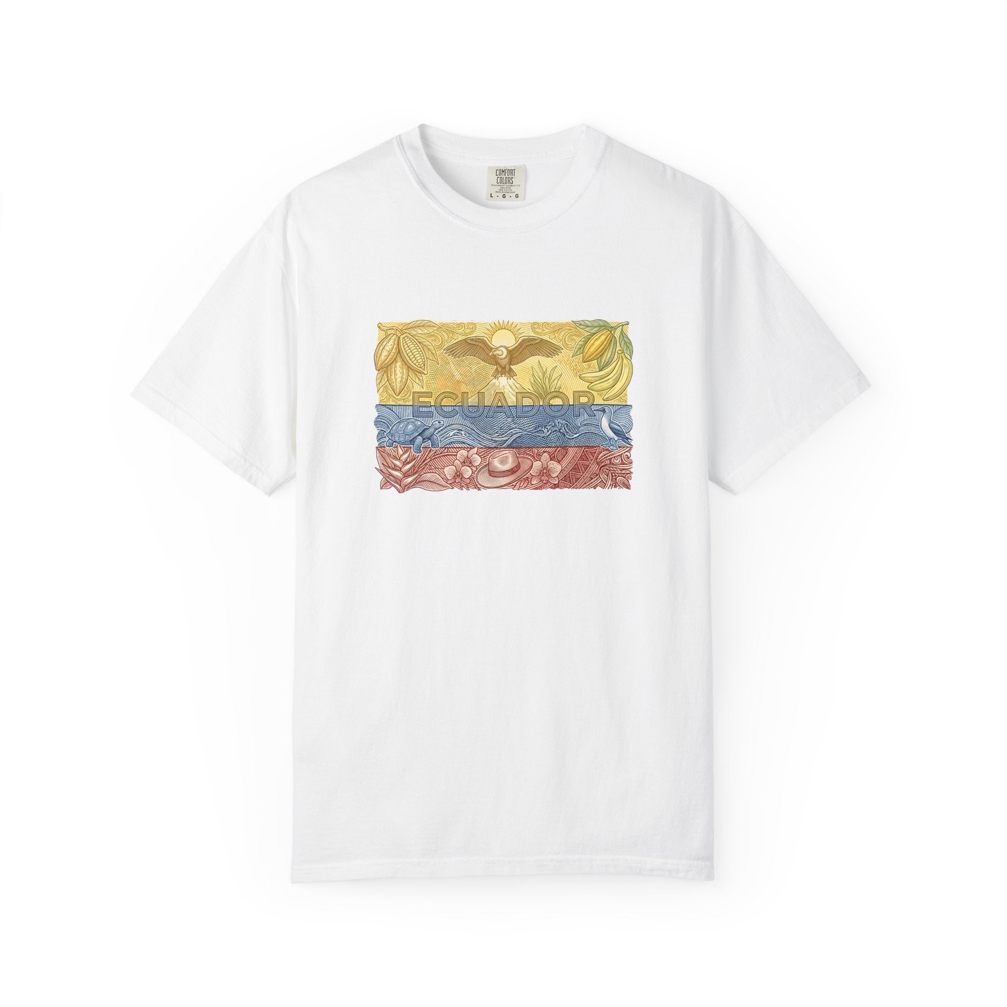 Ecuador Flag Graphic T-Shirt