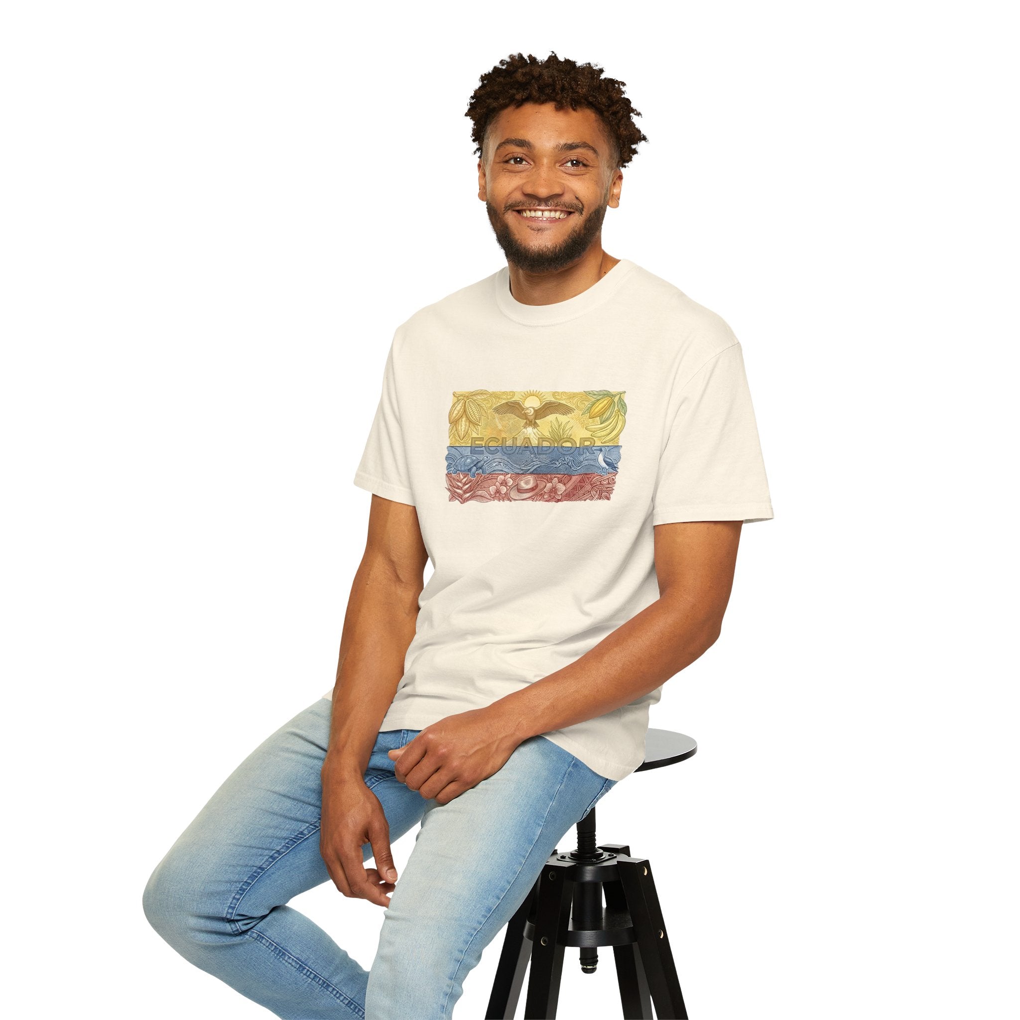 Ecuador Flag Graphic T-Shirt