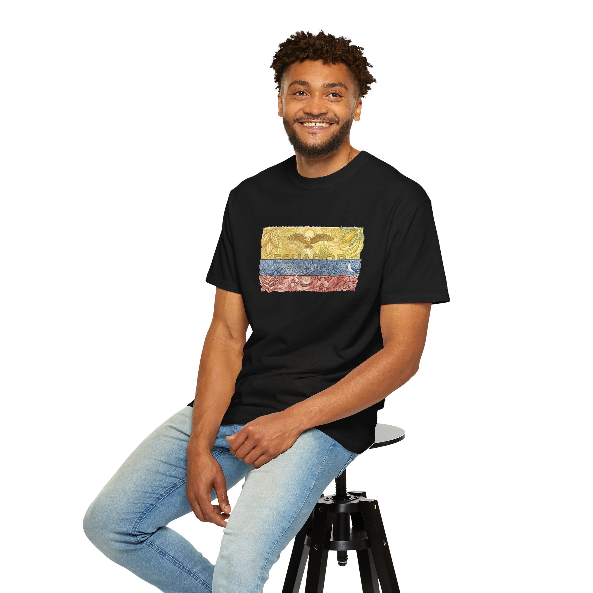 Ecuador Flag Graphic T-Shirt