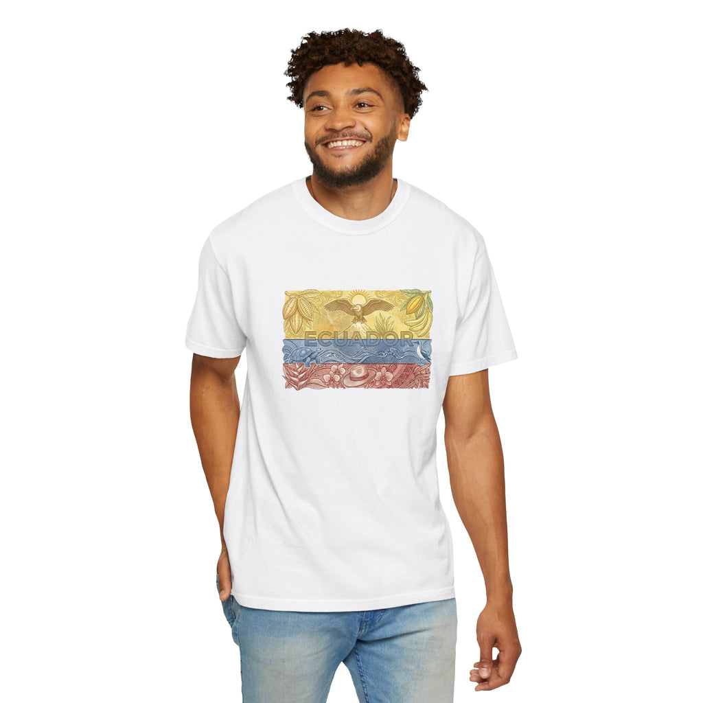 Ecuador Flag Graphic T-Shirt
